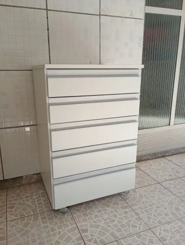 Carrinho Auxiliar com 5 Gavetas