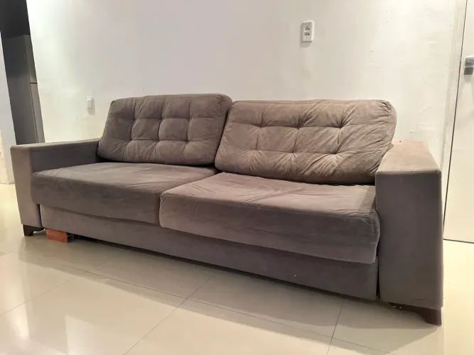 Sofá luxuoso de 4 lugares