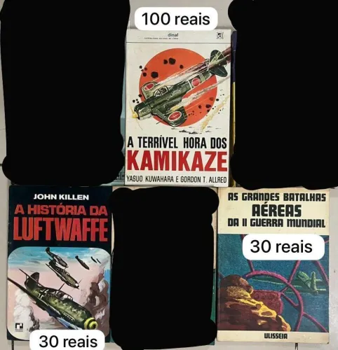 Livros de Aviação/Guerra