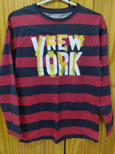 Camisa Manga Longa 10 a 12 anos