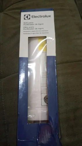 Vendo este Refil/ filtro novo na caixa para purificador de água Electrolux!