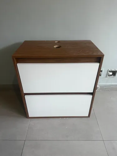 BALCÃO EM MDF PARA BANHEIRO