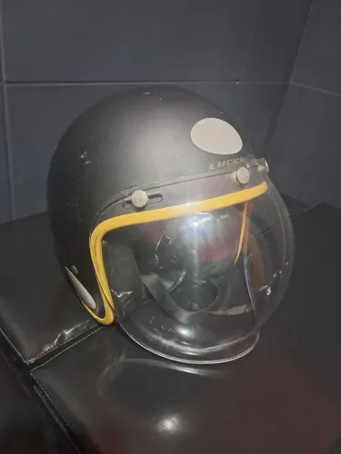 Capacete Lucca bolha fixa tamanho 58