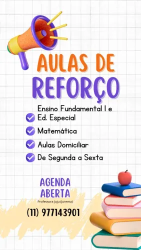 Reforço escolar 