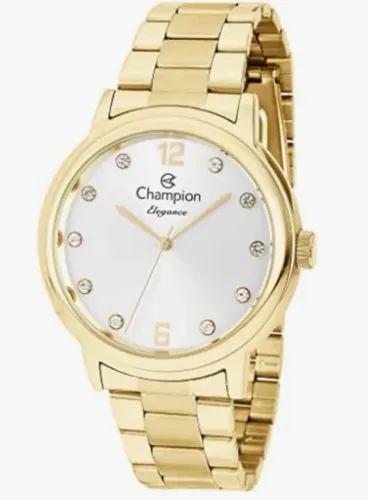 Relógio Champion Elegance Dourado - Original (Modelo CN27670)