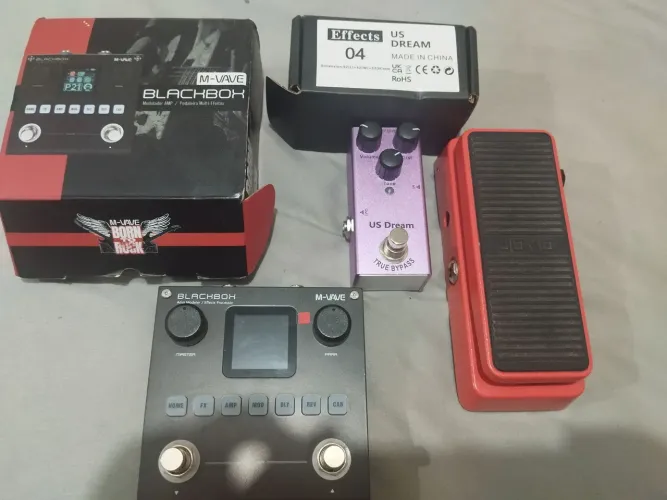 Pedais de guitarra kit matador