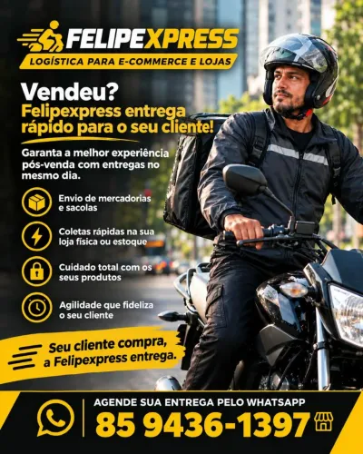 serviço de entregas e delivery...