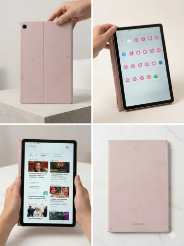 Vendo um tablet s6 lite rosa 64 gigas