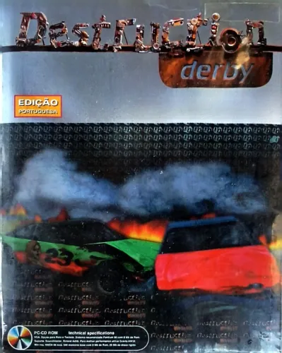 cd de jogo destruction derby edição portuguesa lacrado 52cx