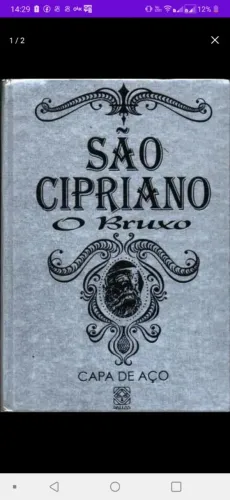São Cipriano Livro Capa de Aço O Bruxo