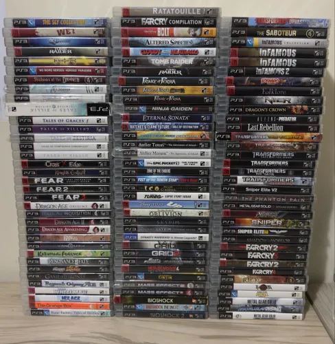 Jogos variados ps3 / consultar valores