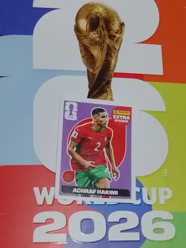 figurinha legenda copa do mundo 2026 Panini só vendo vindo até mim