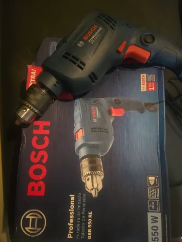 Furadeira de Impacto Bosch GSB 550 RE
