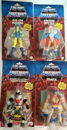 Leia o anúncio!Action figures bonecos Masters of the Universe Origins lacrados!