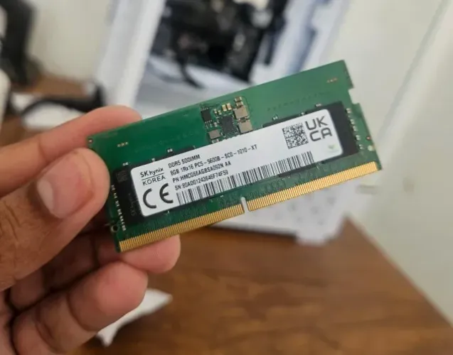 8GB RAM DDR5 P/ NOTEBOOK 5600MHz