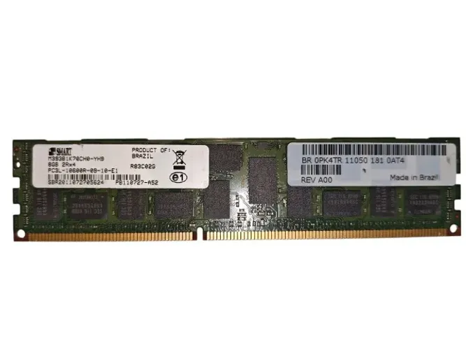 Memórias RAM Smart 8GB Pc3 10600 - Servidores Dell R620, R520, R720, R610