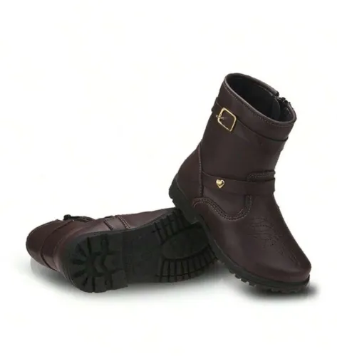 Bota Infantil Feminina Novo