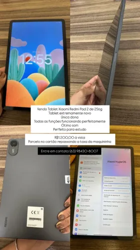Tablet Xiaomi Redmi Pad 2 de 256g