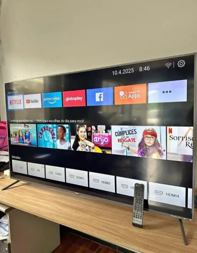 58 POLEGADAS SMART 4K ACEITO TROCA FAÇO ENTREGA DEIXO INSTALADA GARANTIA 3 MESES