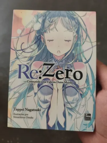Re:Zero Vol.1 Capa variante + Vol. 2