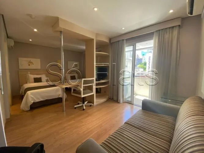 Flat na Bela Vista prox. da Avenida Paulista e Hospital Sírio Libanês, disponível para loc