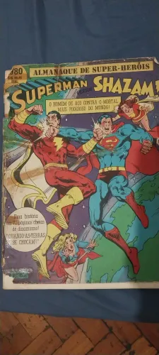 Almanaque Superman vs Shazam 1980