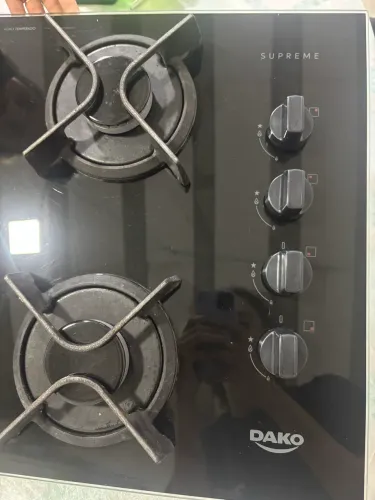 Cooktop Dako 4 Boca - Preto