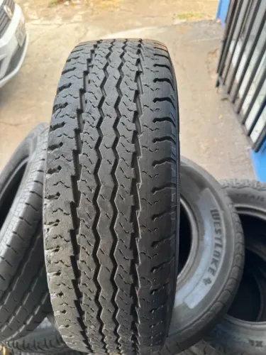 01 Pneu Goodyear Aro 16 G32 Cargo 195/75R16C 107R, 80% vida útil