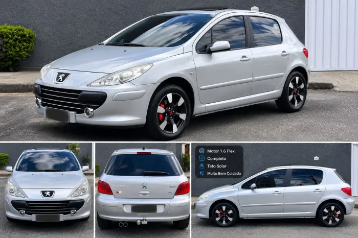 Peugeot 307 Soleil/ Presence 1.6/1.6 Flex 16V 5P 2011