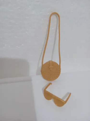 Lote 2 acessórios originais da boneca Barbie-mattel