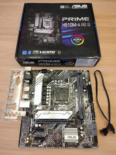 Placa Mãe Asus H510M-A R2.0 Intel Socket 1200, m-ATX, DDR4 10a e 11a gerações