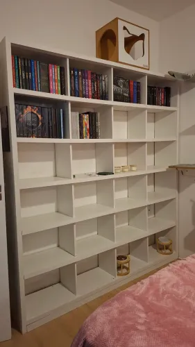Estante de livros de MDF