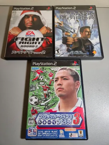Lote Jogos PS2 - 3 Jogos Originais e Completos