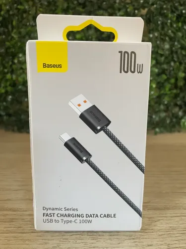Cabo Baseus USB-A para C 100W 2M