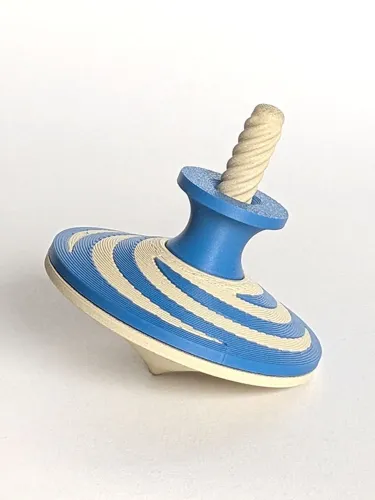 Peão Spinner e mini-lançador (3D)