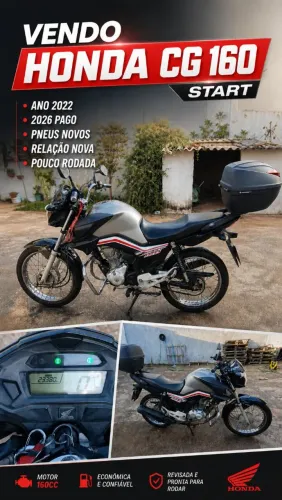 Vendo Honda cg start 