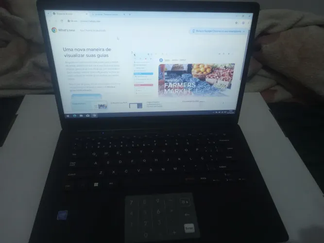 Notebook Multilaser legacy PC271 Dual core 14,1 Pol 64GB + 4 de ram