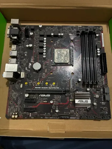 Placa mãe asus b450m + Ryzen 5 3600