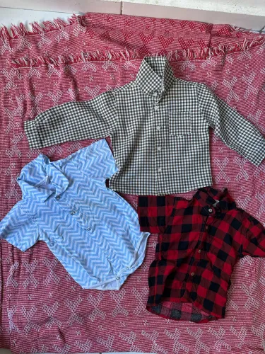 Camisa xadrez infantil 