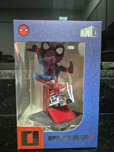 Estátua Homem Aranha - Marvel Comics - Minico - Iron Studios (Lacrada)
