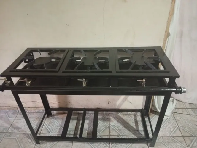 Fogão industrial Pagolli 3 bocas frete grátis