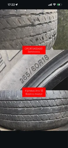 Pneus Bridgestone Dueller aro 18