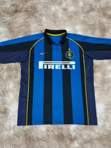 Camisa Inter de Milão Internazionale 2001/02 Original Tam. M