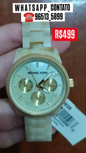 Relógio MICHAEL KORS MADRE PEROLA FUNCIONAL