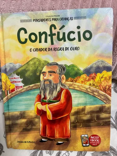 Coleção Folha - Pensadores Para Crianças - Confúcio 