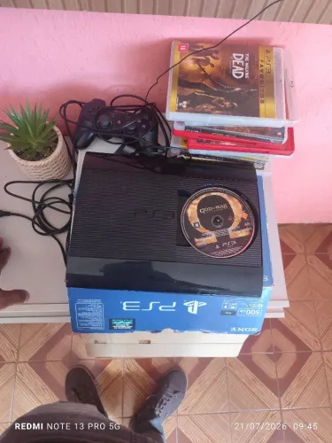 Ps3 semi-novo mais 10 jogos