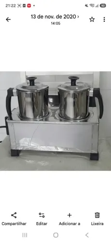 Cafeteira 2 Bules