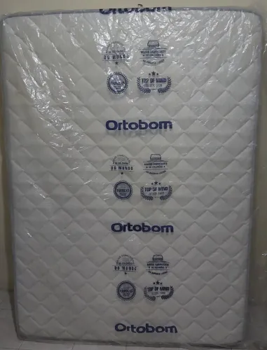 Colchão Ortobom Casal Pro Saúde Extra Firme 