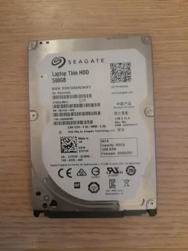 *** HD 2.5 Notebook (500gb) ***