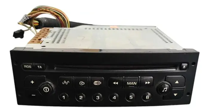 Display Radio Cd Peugeot 206 2003 2004 A 2008  *xt00